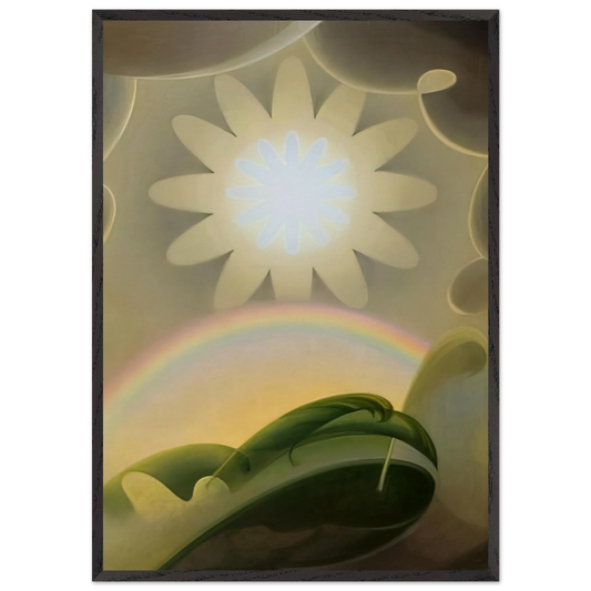 Sand Storm - 1932 - Agnes Lawrence Pelton 70x100 cm / 28x40 inches Framed Art Print – Black Wooden Frame
