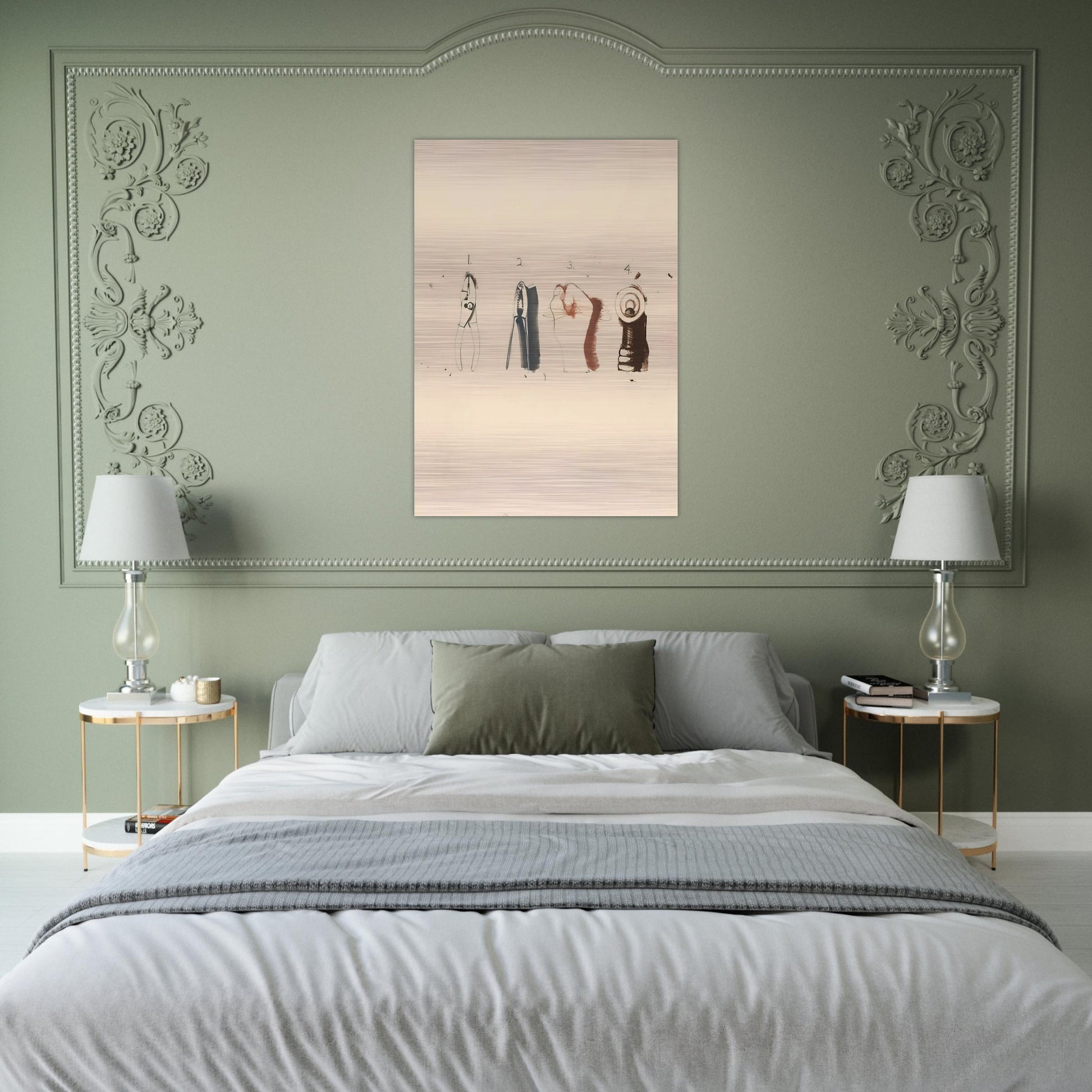 NUTCRACKER 1973 - Jim Dine Brushed Aluminum Print - 70x100 cm / 28x40 inches | Jim Dine Aluminum Print | Jim Dine Prints