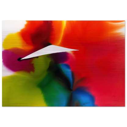 Phenomena French West Indies - Paul Jenkins Brushed Aluminum Print - 70x100 cm / 28x40 inches | Paul Jenkins Aluminum Print | Paul Jenkins Prints