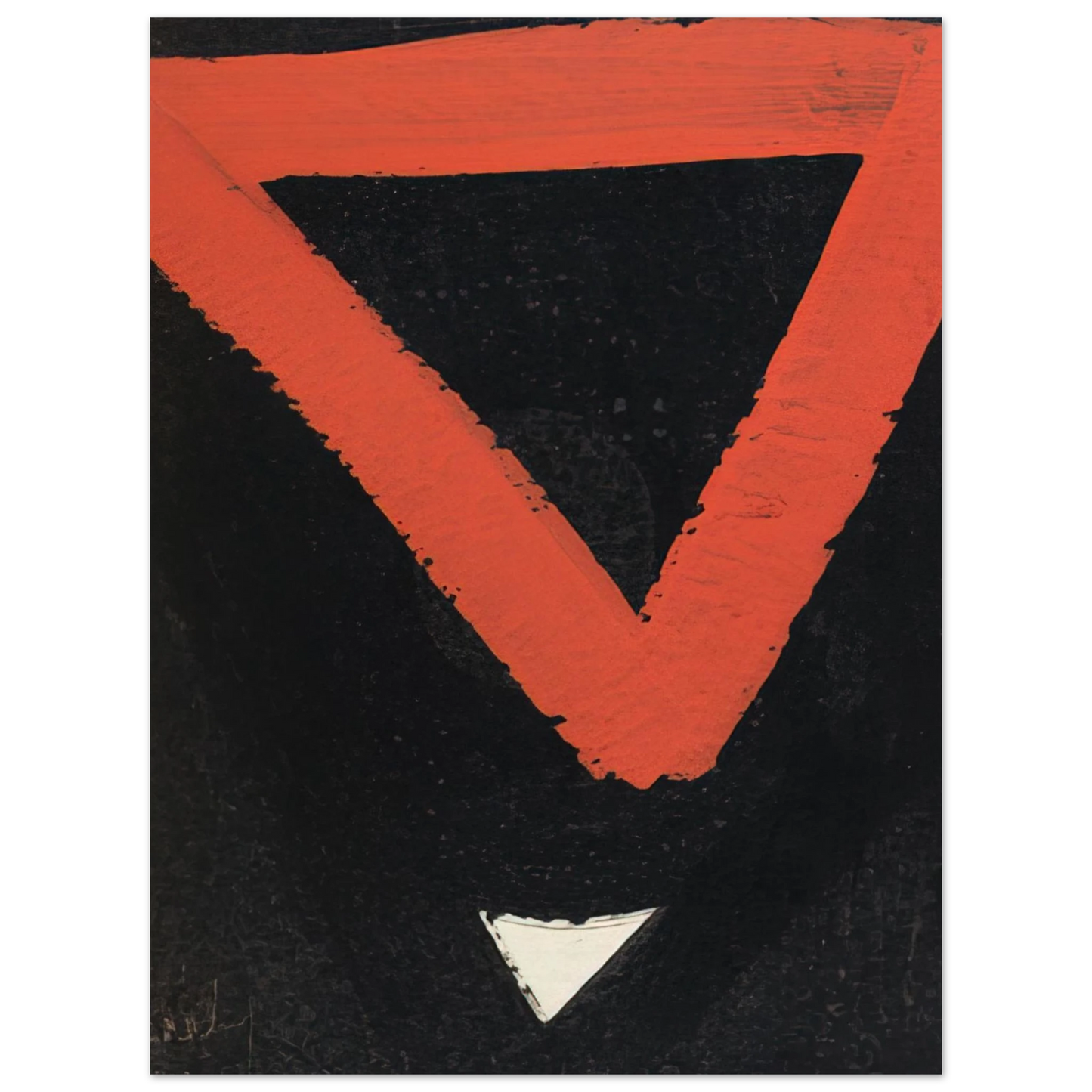 Al Held - Untitled #6  75x100 cm / 30x40inches Fine Art Poster