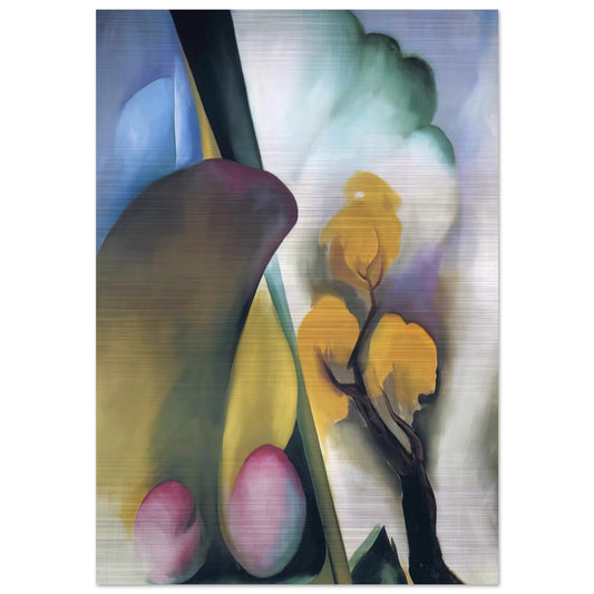 Spring - Georgia O'Keeffe Brushed Aluminum Print - 70x100 cm / 28x40 inches | Georgia O'Keeffe Aluminum Print | Georgia O'Keeffe Prints