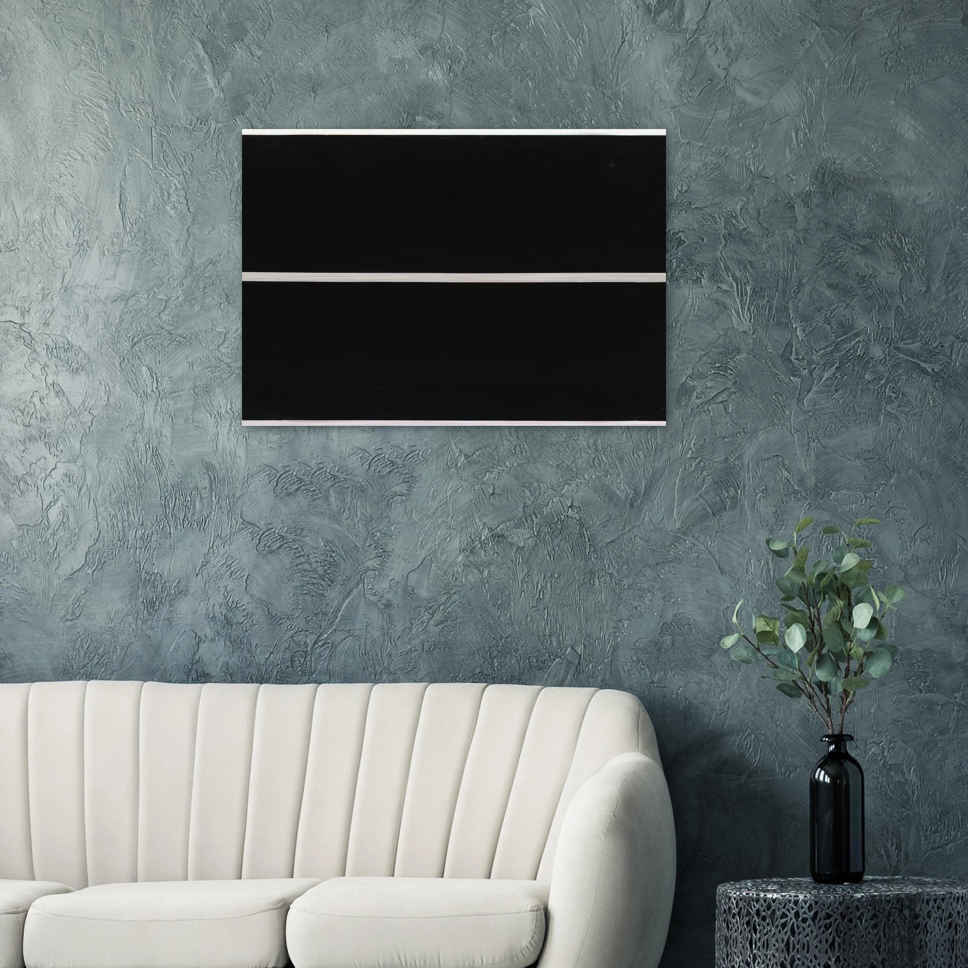Horizontal Band - Ellsworth Kelly Brushed Aluminum Print - 70x100 cm / 28x40 inches | Ellsworth Kelly Aluminum Print | Ellsworth Kelly Prints