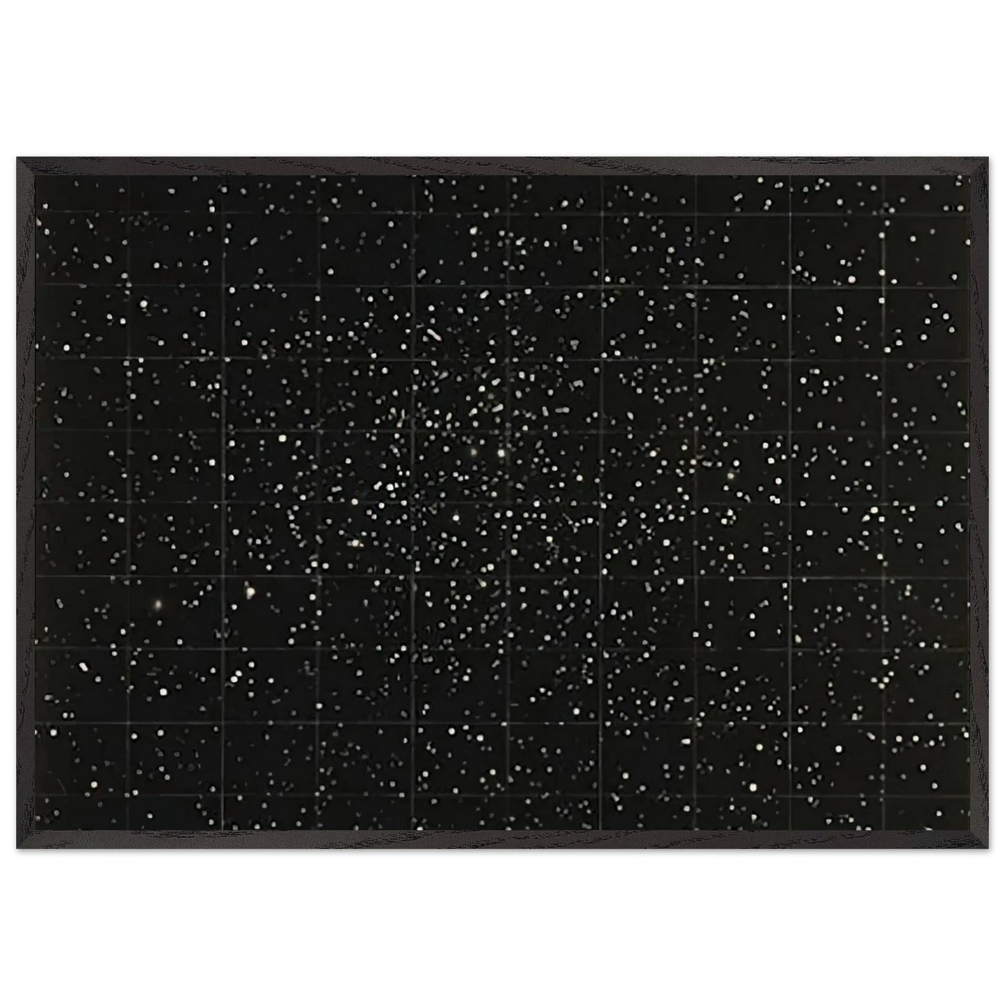 STRATA 1983 - Vija Celmins 70x100 cm / 28x40 inches Framed Art Print – Black Wooden Frame
