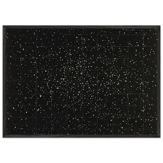 STRATA 1983 - Vija Celmins 70x100 cm / 28x40 inches Framed Art Print – Black Wooden Frame