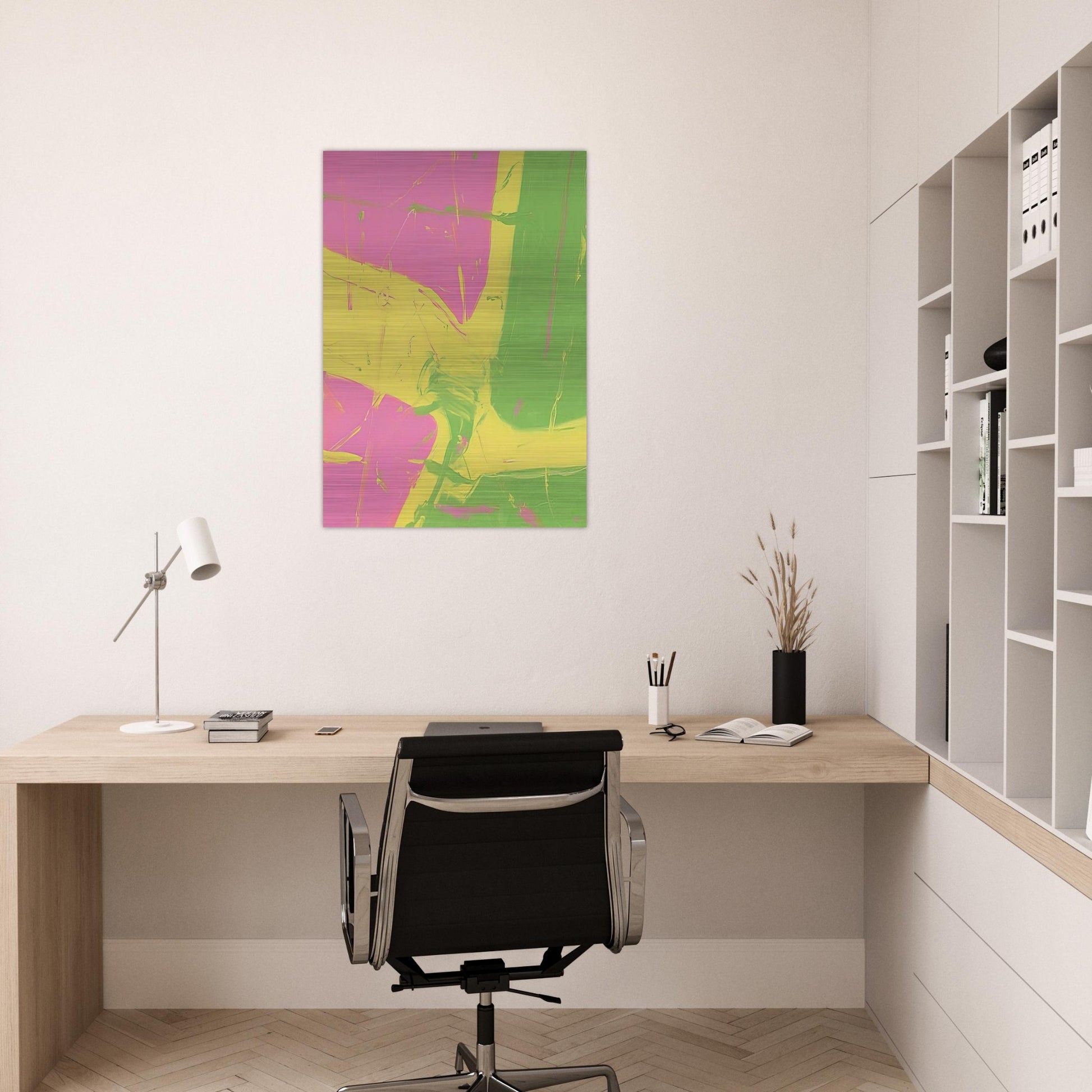 Untitled - 2002 - Michel Majerus Brushed Aluminum Print - 70x100 cm / 28x40 inches | Michel Majerus Aluminum Print | Michel Majerus Prints