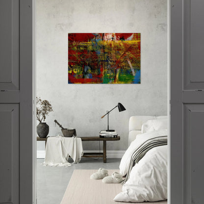 MEDIATION - Gerhard Richter Brushed Aluminum Print - 70x100 cm / 28x40 inches | Gerhard Richter Aluminum Print | Gerhard Richter Prints