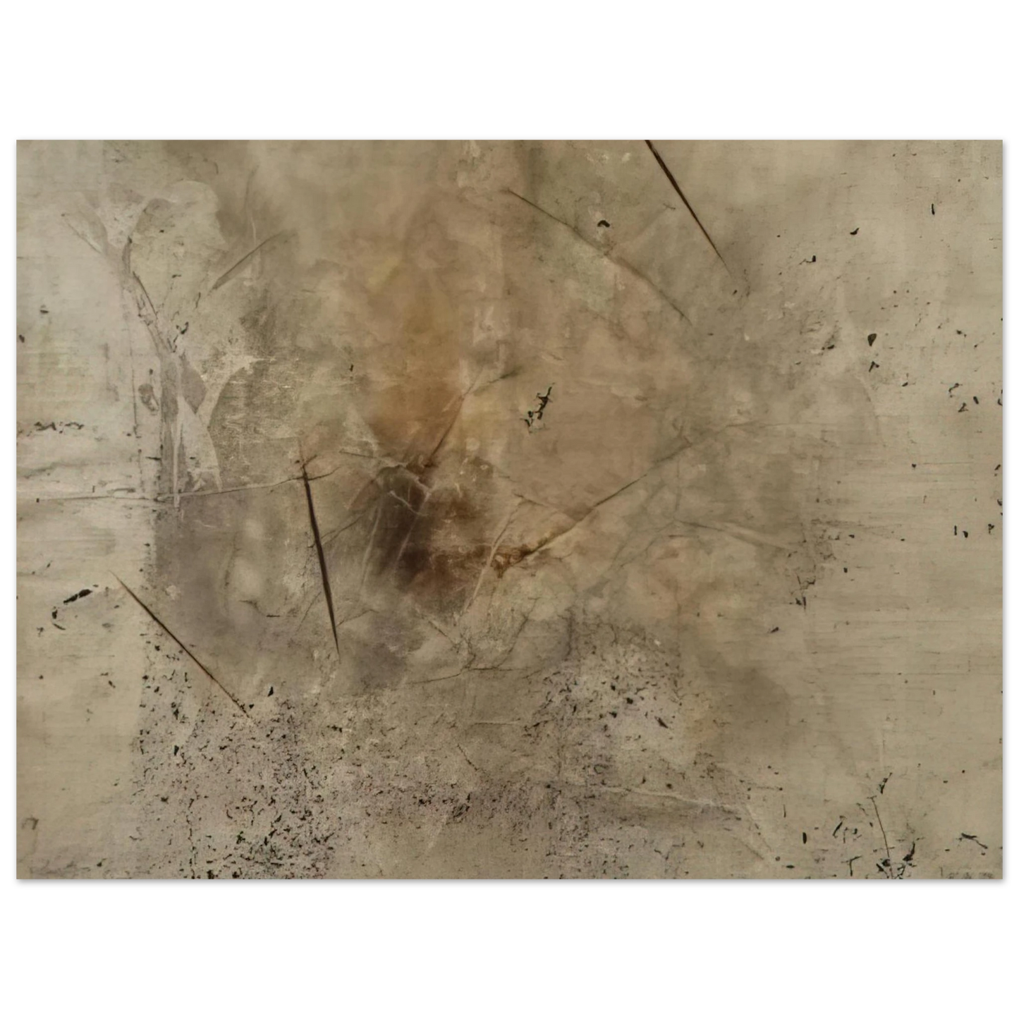 John Cage - Variations III #29 - Abstract Expressionism  75x100 cm / 30x40inches Fine Art Poster