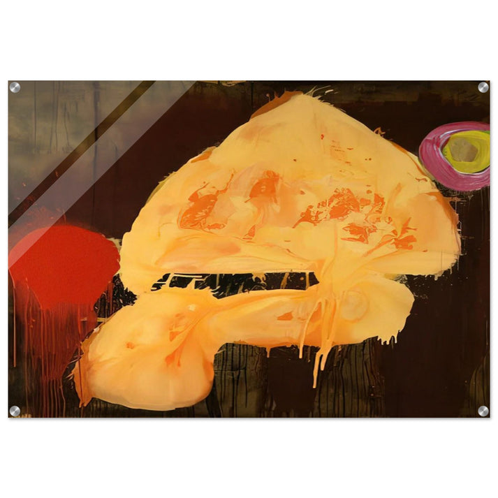 Quas 23.1.86 - 1986 - John Hoyland Acrylic Print - 70x100 cm / 28x40″ inches