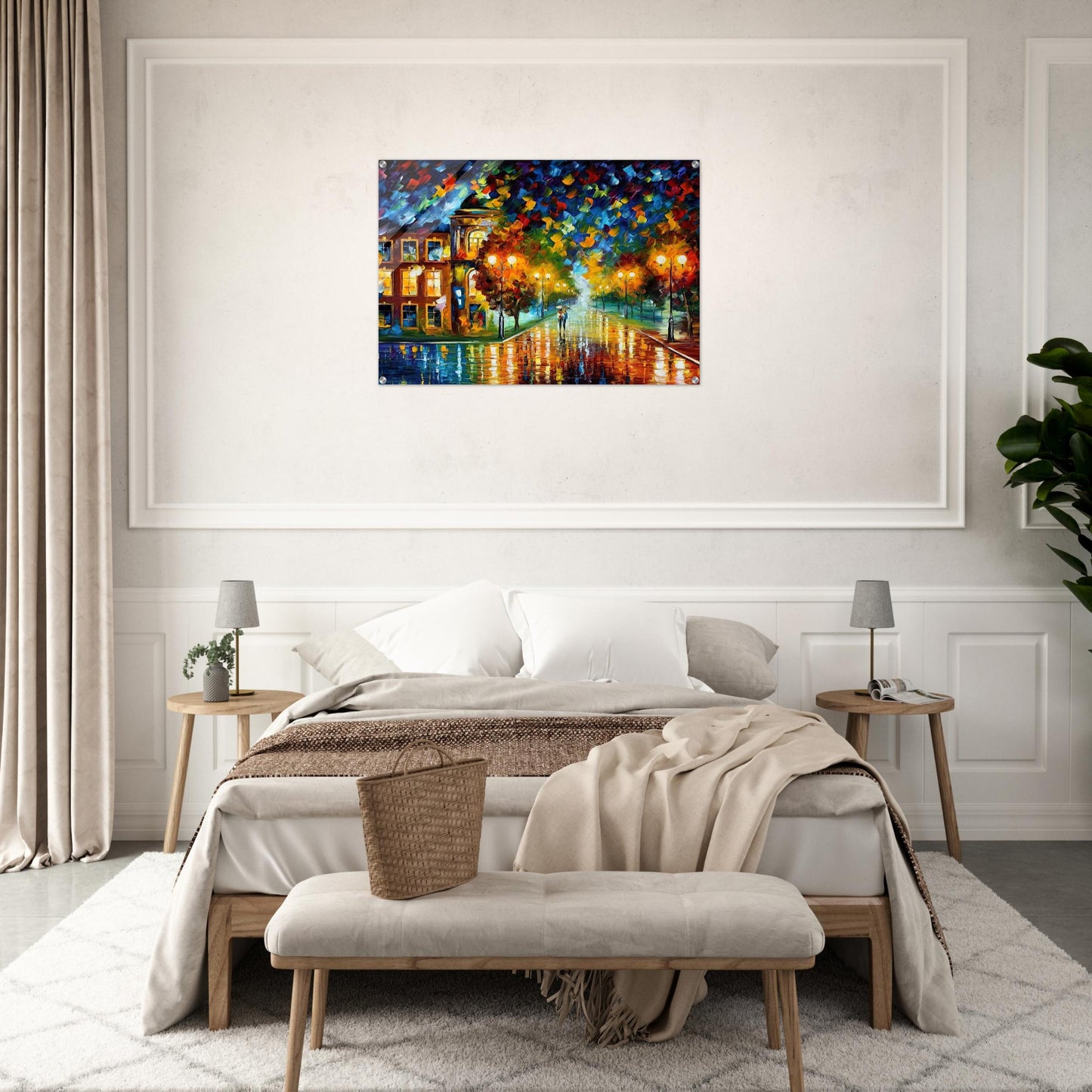 Leonid Afremov - Leonid Afremov Acrylic Print - 70x100 cm / 28x40″ inches | Leonid Afremov Wall Art | Leonid Afremov Prints