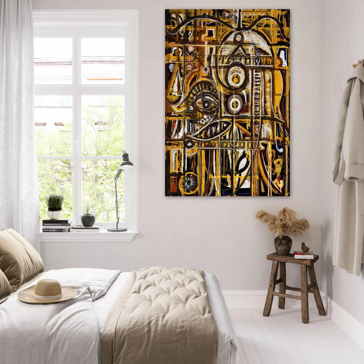 Abstract Eye - 1943 - Richard Pousette-Dart Art Prints - 100x150 cm / 40x60″ inches | Richard Pousette-Dart Poster | Richard Pousette-Dart Prints