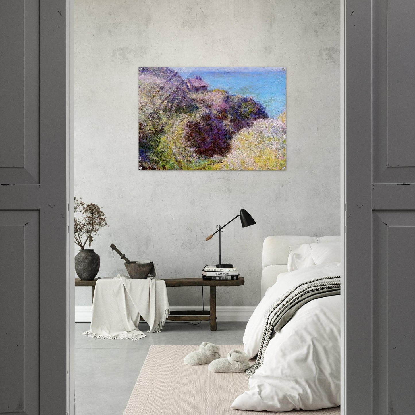 The Gorge at Varengeville, Late Afternoon - claude monet Acrylic Print - 70x100 cm / 28x40″ inches