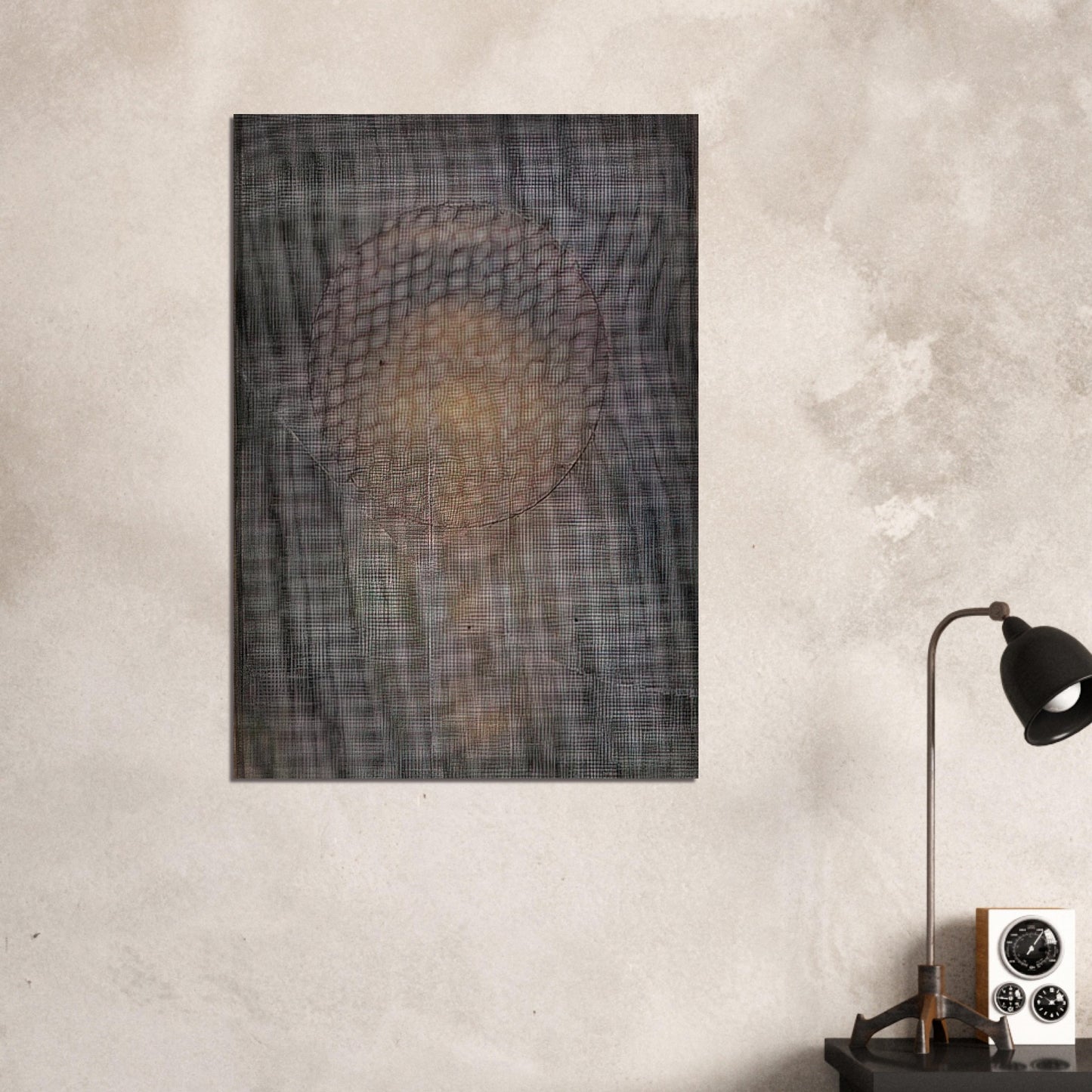 Espejo de sacrista - Art Informel - Manuel Rivera Brushed Aluminum Print - 70x100 cm / 28x40 inches | Manuel Rivera Aluminum Print | Manuel Rivera Prints
