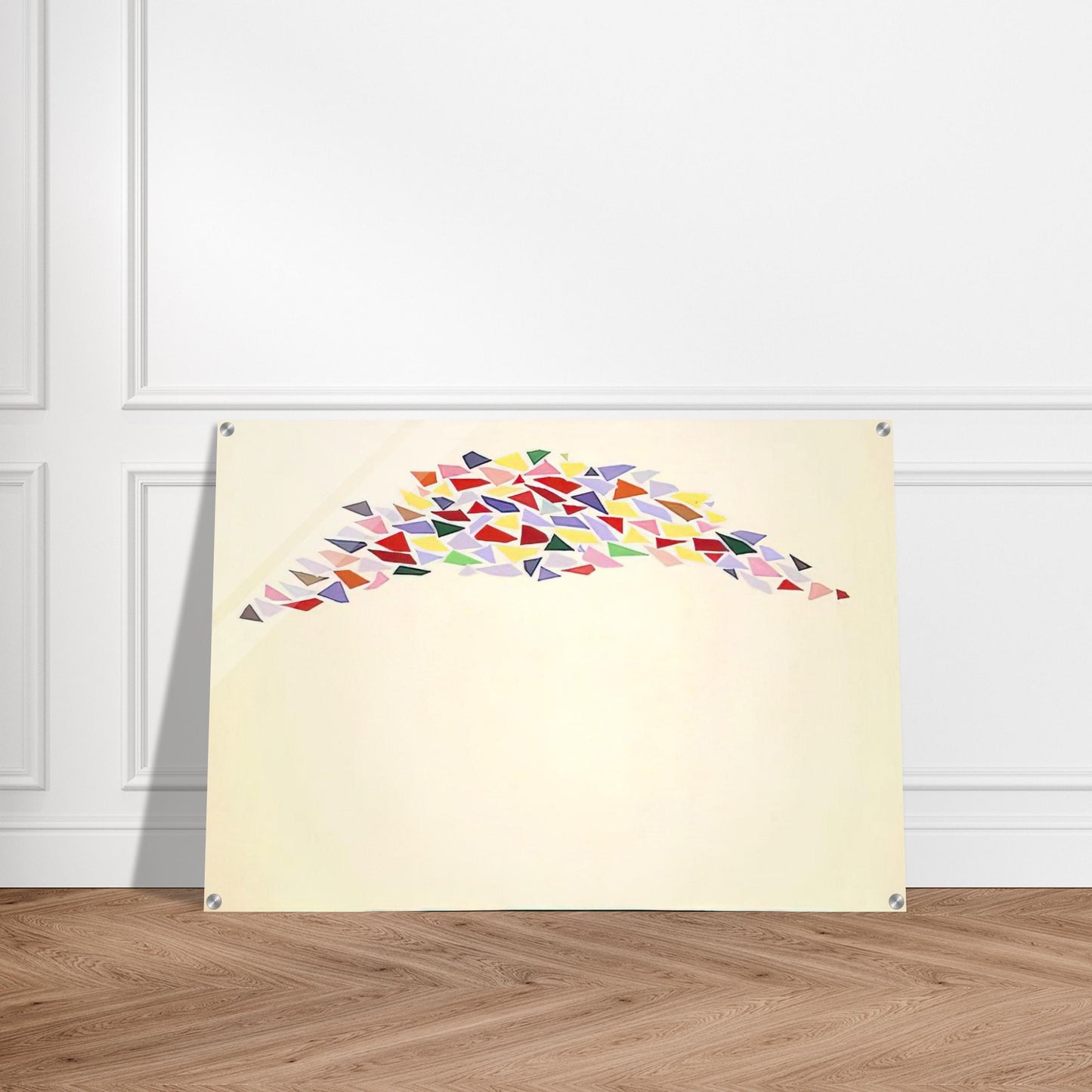 Texas Arch I - Post-Painterly Abstraction - Robert Goodnough Acrylic Print - 70x100 cm / 28x40″ inches
