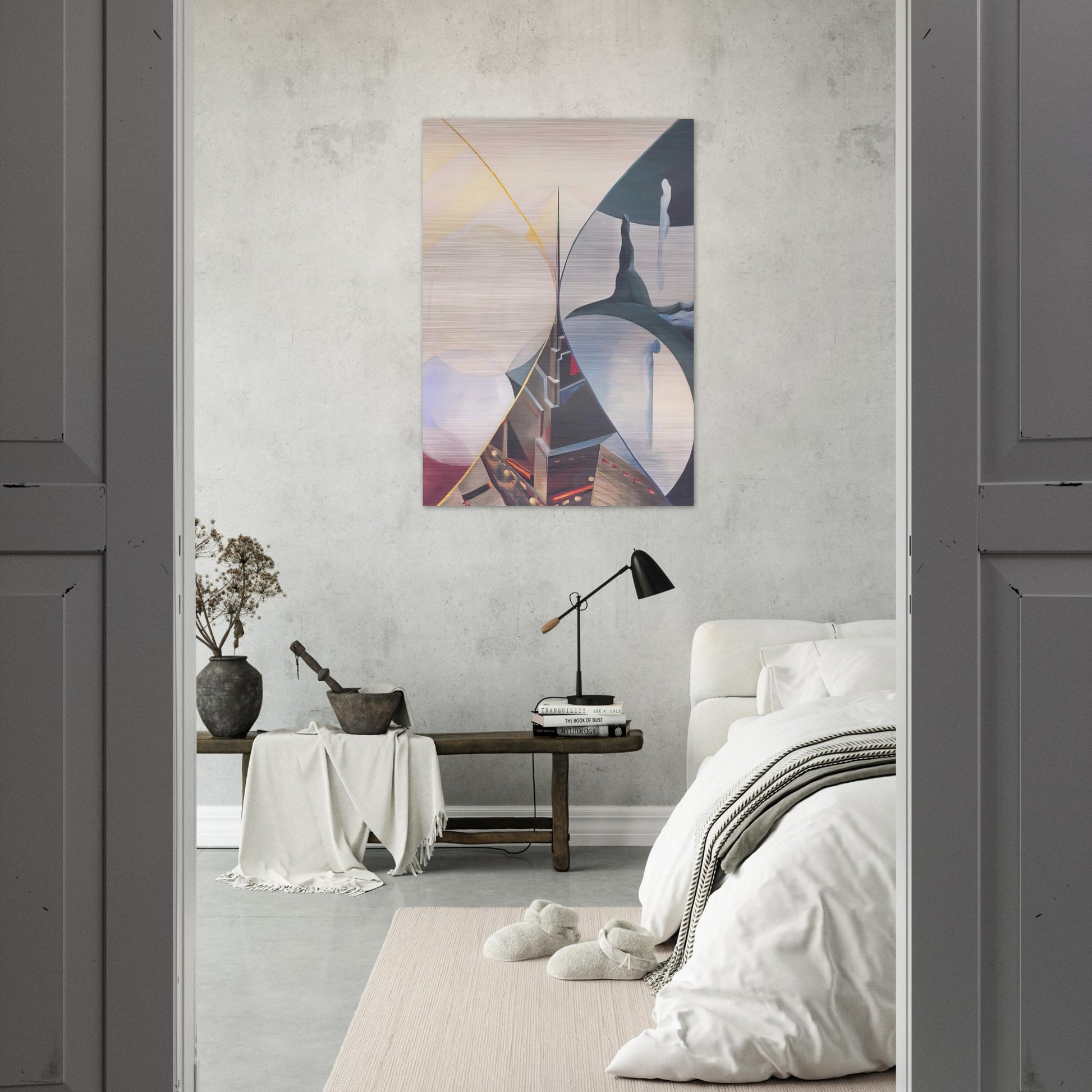 Il Grande X - 1931 Italy - Benedetta Cappa Brushed Aluminum Print - 70x100 cm / 28x40 inches | Benedetta Cappa Aluminum Print | Benedetta Cappa Prints