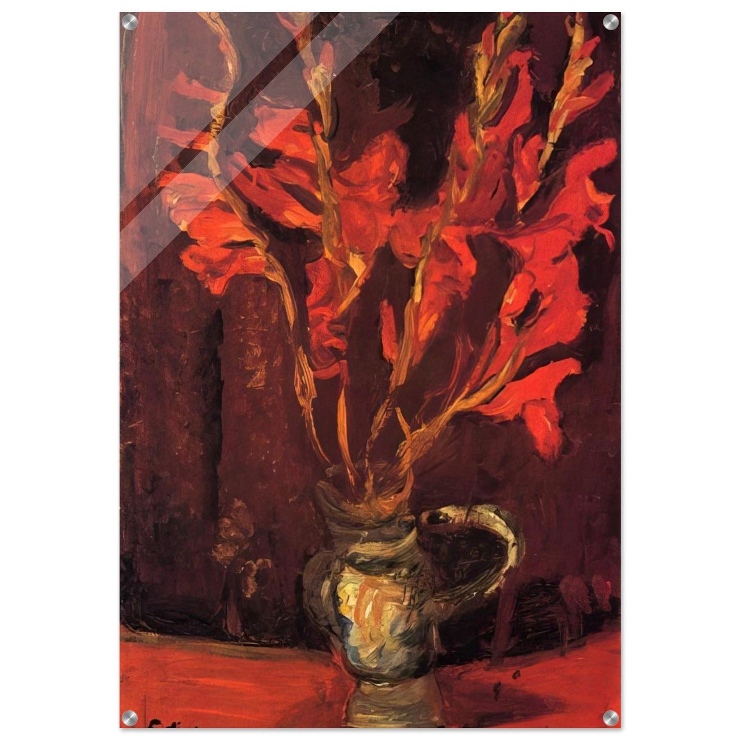 GLADIOLI 1919 - Chaim Soutine Acrylic Print - 70x100 cm / 28x40″ inches
