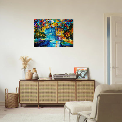 Leonid Afremov - Leonid Afremov Brushed Aluminum Print - 70x100 cm / 28x40 inches | Leonid Afremov Aluminum Print | Leonid Afremov Prints