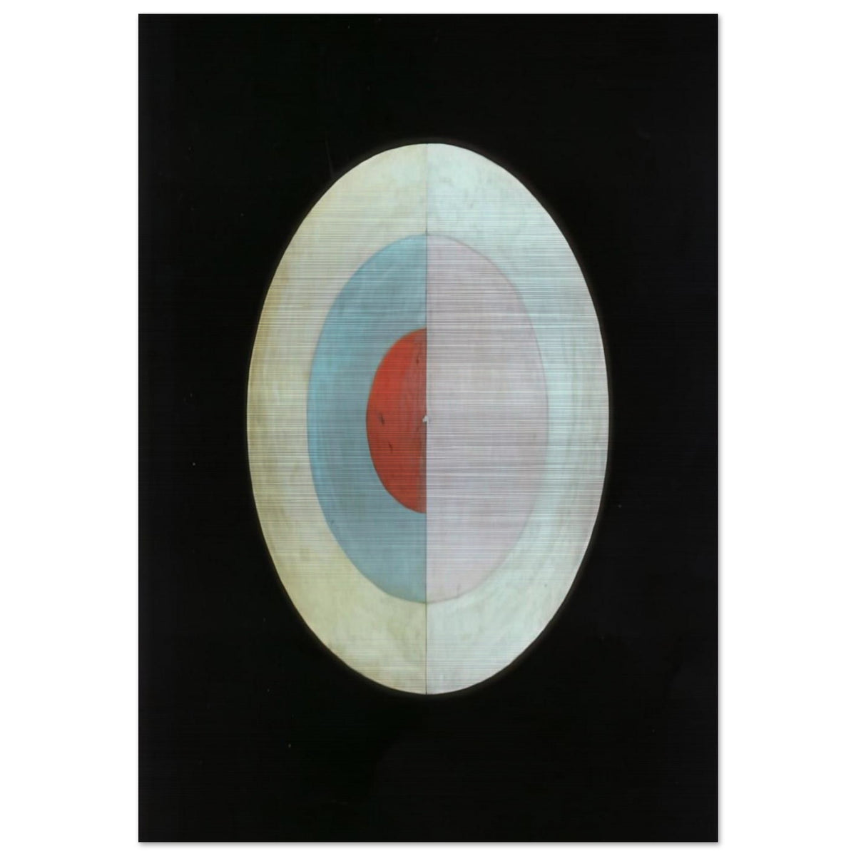 THE SWAN NO 16 1915 - Hilma af Klint Brushed Aluminum Print - 70x100 cm / 28x40 inches | Hilma af Klint Aluminum Print | Hilma af Klint Prints