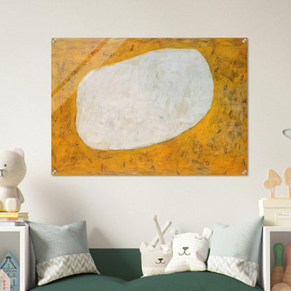 Homage to Dubuffet I - 1952 - Gene Davis Acrylic Print - 70x100 cm / 28x40″ inches | Gene Davis Wall Art | Gene Davis Prints