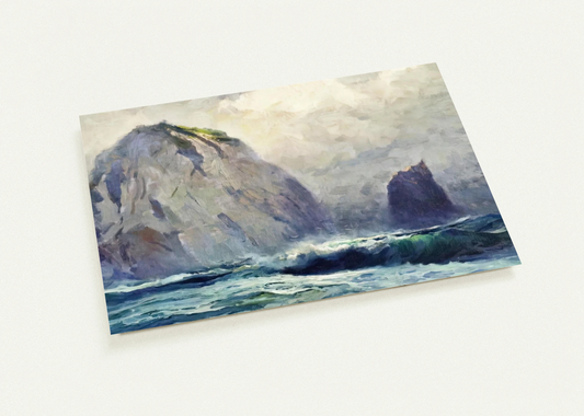 Cape St. Elias - 1928 By Sydney Laurence Pack of 10 Post Cards | Sydney Laurence Post Cards | A6 (10.5 x 14.8 cm) - 4.1 x 5.8 inches