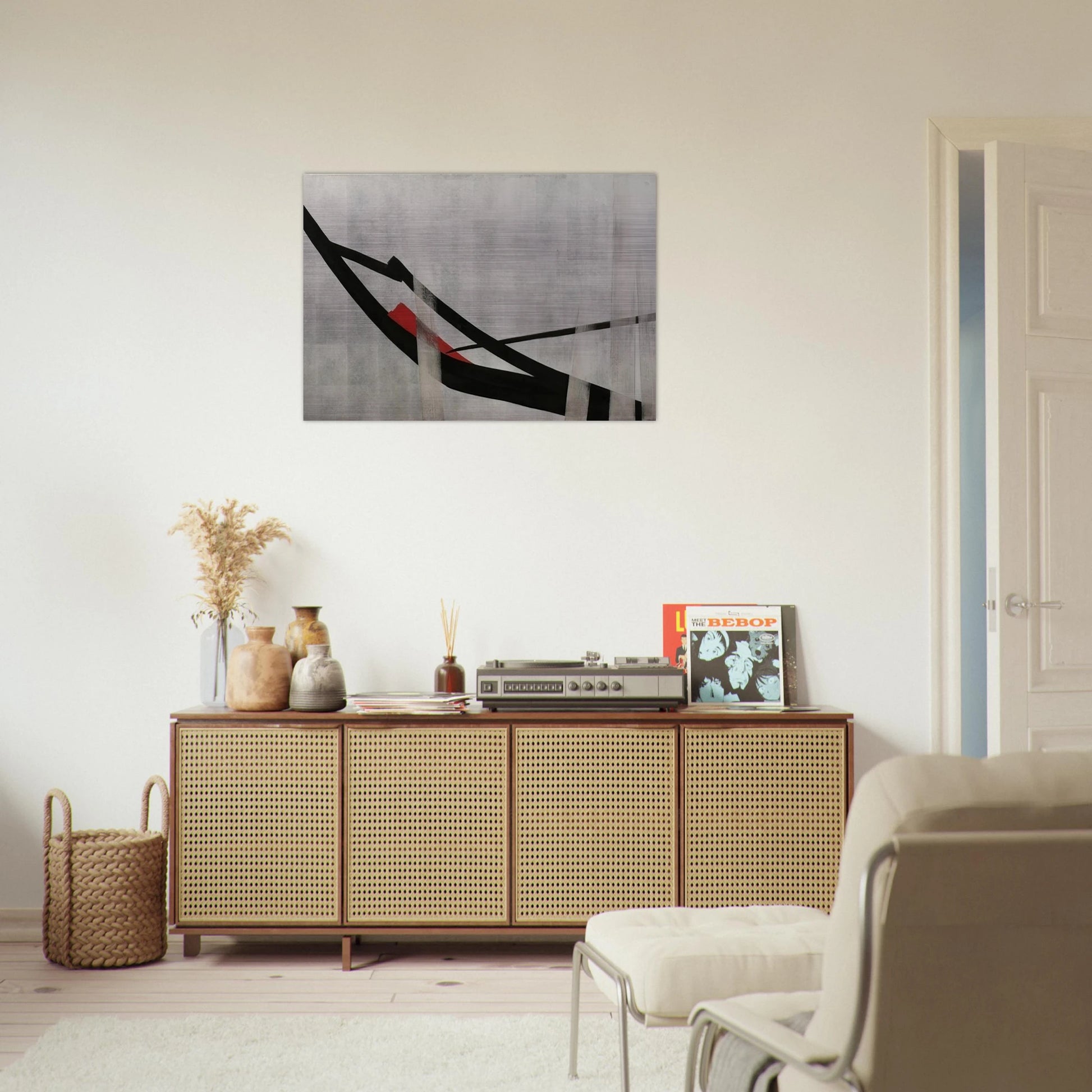 Untitled - 1977 - Toko Shinoda Brushed Aluminum Print - 70x100 cm / 28x40 inches | Toko Shinoda Aluminum Print | Toko Shinoda Prints