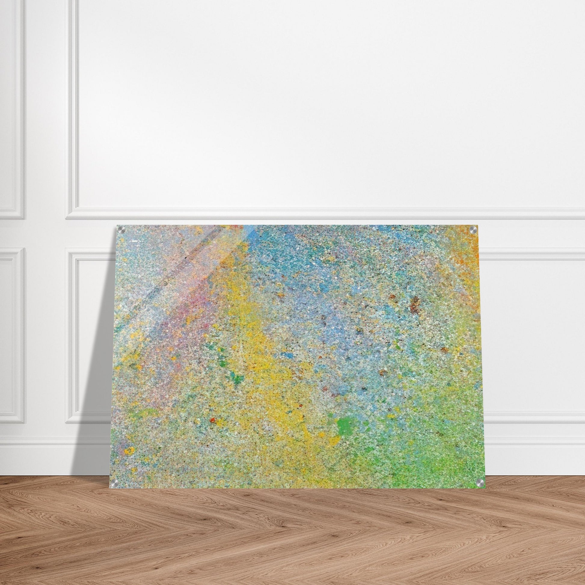 Milky Way - 1966 - Walasse Ting Acrylic Print - 70x100 cm / 28x40″ inches