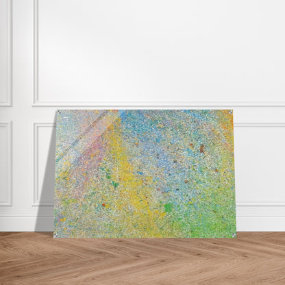 Milky Way - 1966 - Walasse Ting Acrylic Print - 70x100 cm / 28x40″ inches