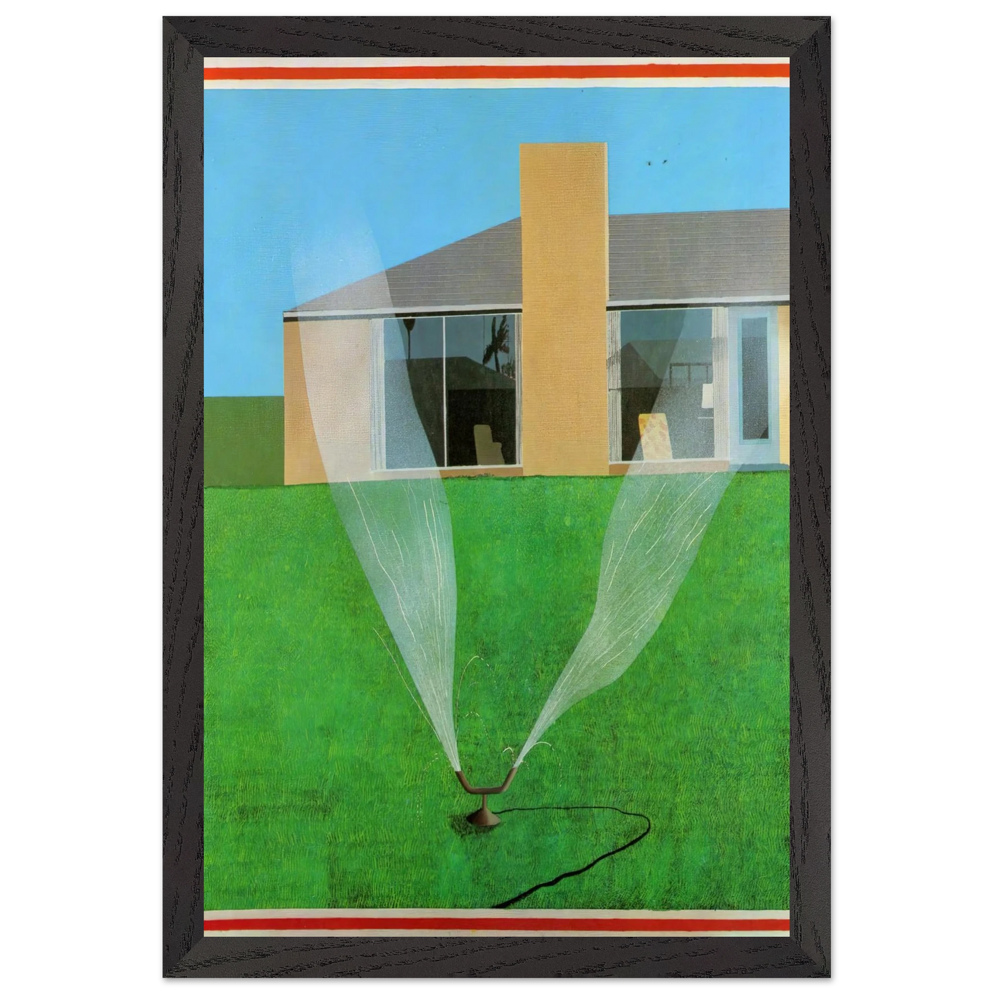 David Hockney - David Hockney Wall art - 70x70 cm / 28x28 inches - Fine Art Poster-canvas - -