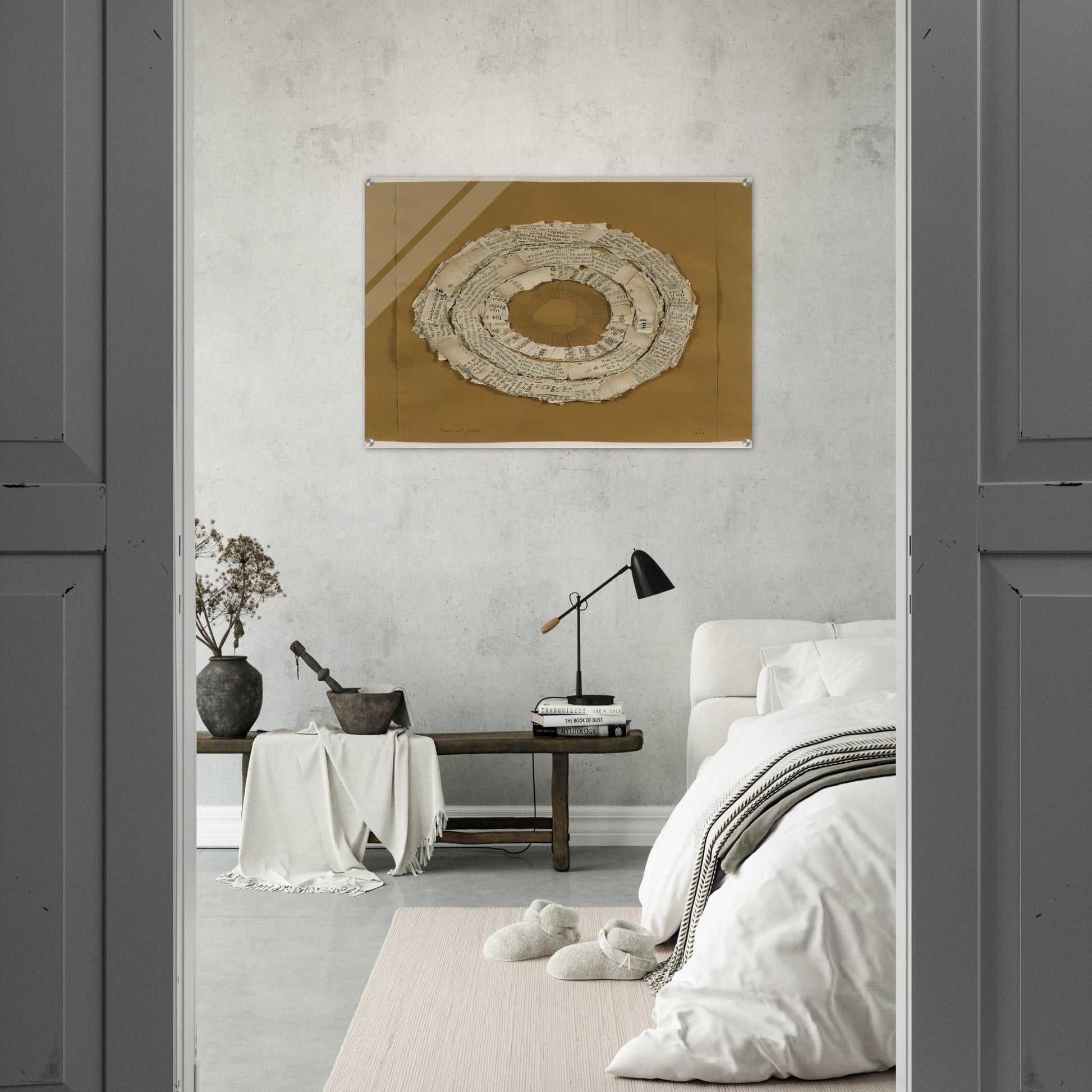 FRUITFUL PLACE 1966 - Lenore Tawney Acrylic Print - 70x100 cm / 28x40″ inches | Lenore Tawney Wall Art | Lenore Tawney Prints