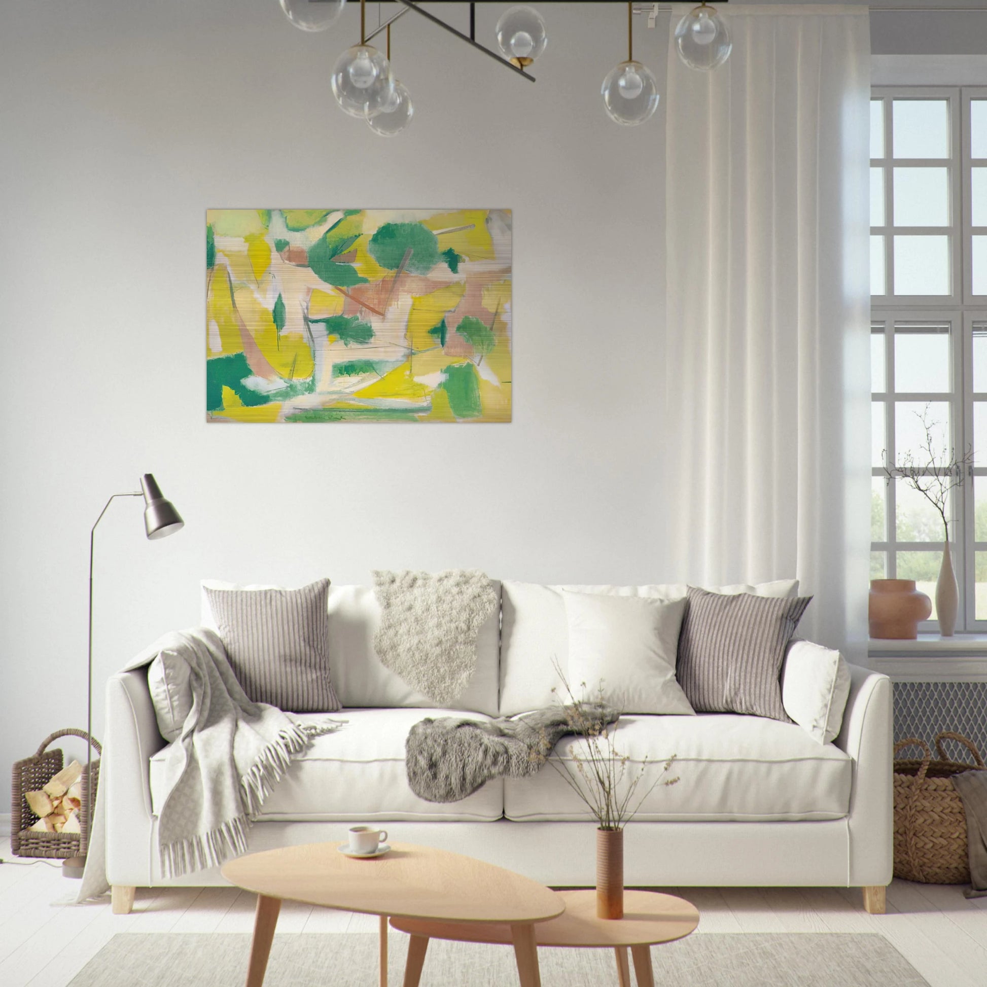 COPLA 1951 - Esteban Vicente Brushed Aluminum Print - 70x100 cm / 28x40 inches | Esteban Vicente Aluminum Print | Esteban Vicente Prints