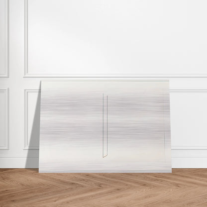 Untitled - 1975 - Fred Sandback Brushed Aluminum Print - 70x100 cm / 28x40 inches | Fred Sandback Aluminum Print | Fred Sandback Prints