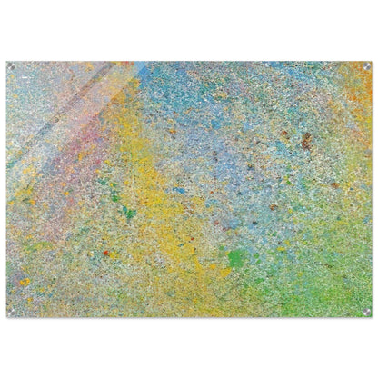 Milky Way - 1966 - Walasse Ting Acrylic Print - 70x100 cm / 28x40″ inches