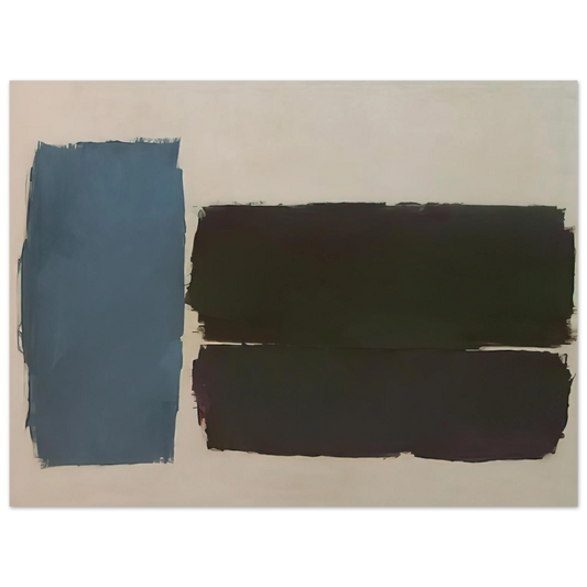 Ray Parker - Untitled - 1963  75x100 cm / 30x40inches Fine Art Poster