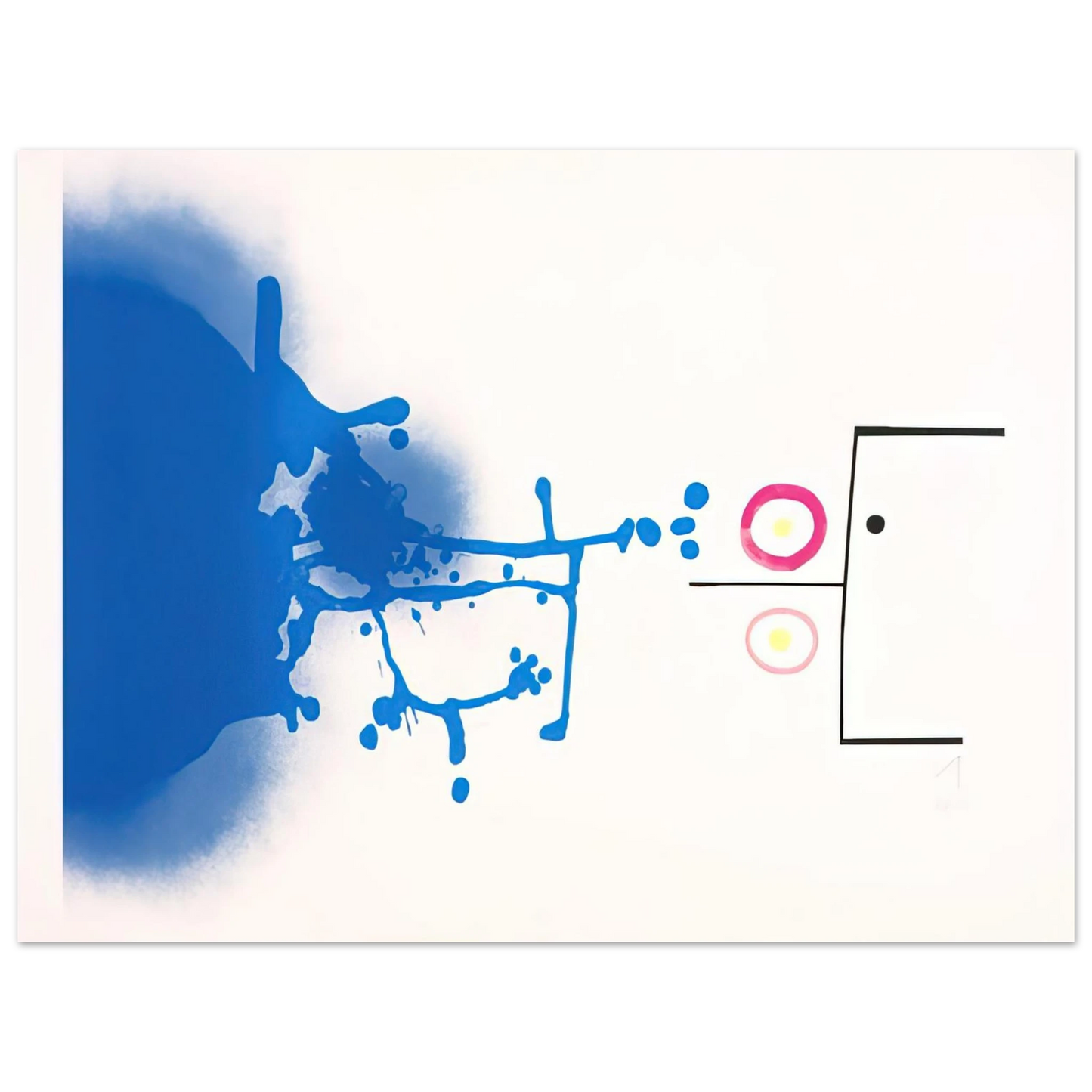 Victor Pasmore - Sun and Sky - 1979  75x100 cm / 30x40inches Fine Art Poster