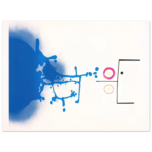 Victor Pasmore - Sun and Sky - 1979  75x100 cm / 30x40inches Fine Art Poster