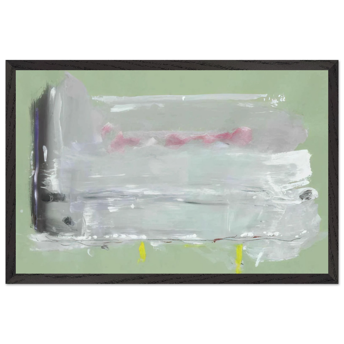 Helen Frankenthaler - Untitled - 1984 Wall art - 50x70 cm / 20x28 inches - Fine Art Poster-canvas - -