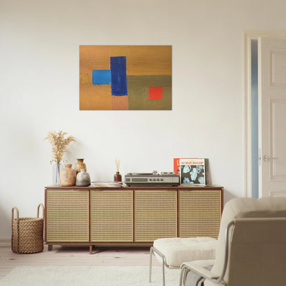 Untitled - 2000 - Etel Adnan Brushed Aluminum Print - 70x100 cm / 28x40 inches | Etel Adnan Aluminum Print | Etel Adnan Prints