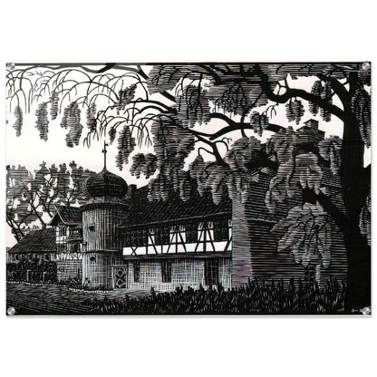 ESCHER (12) - MC Escher Acrylic Print - 70x100 cm / 28x40″ inches | MC Escher Wall Art | MC Escher Prints