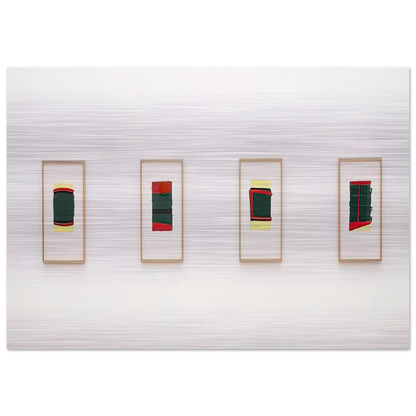 OHNE TITEL F R THORDES 1976 - BLINKY PALERMO Brushed Aluminum Print - 70x100 cm / 28x40 inches | BLINKY PALERMO Aluminum Print | BLINKY PALERMO Prints