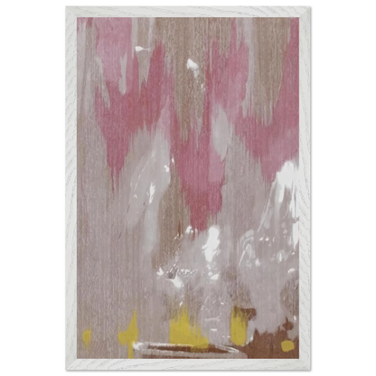 Helen Frankenthaler - Tales of Genji IV - 1998 Wall art - A1 (59.4 x 84.1  cm) - Premium Wooden Framed Poster With Fine Art Paper - Wood frame