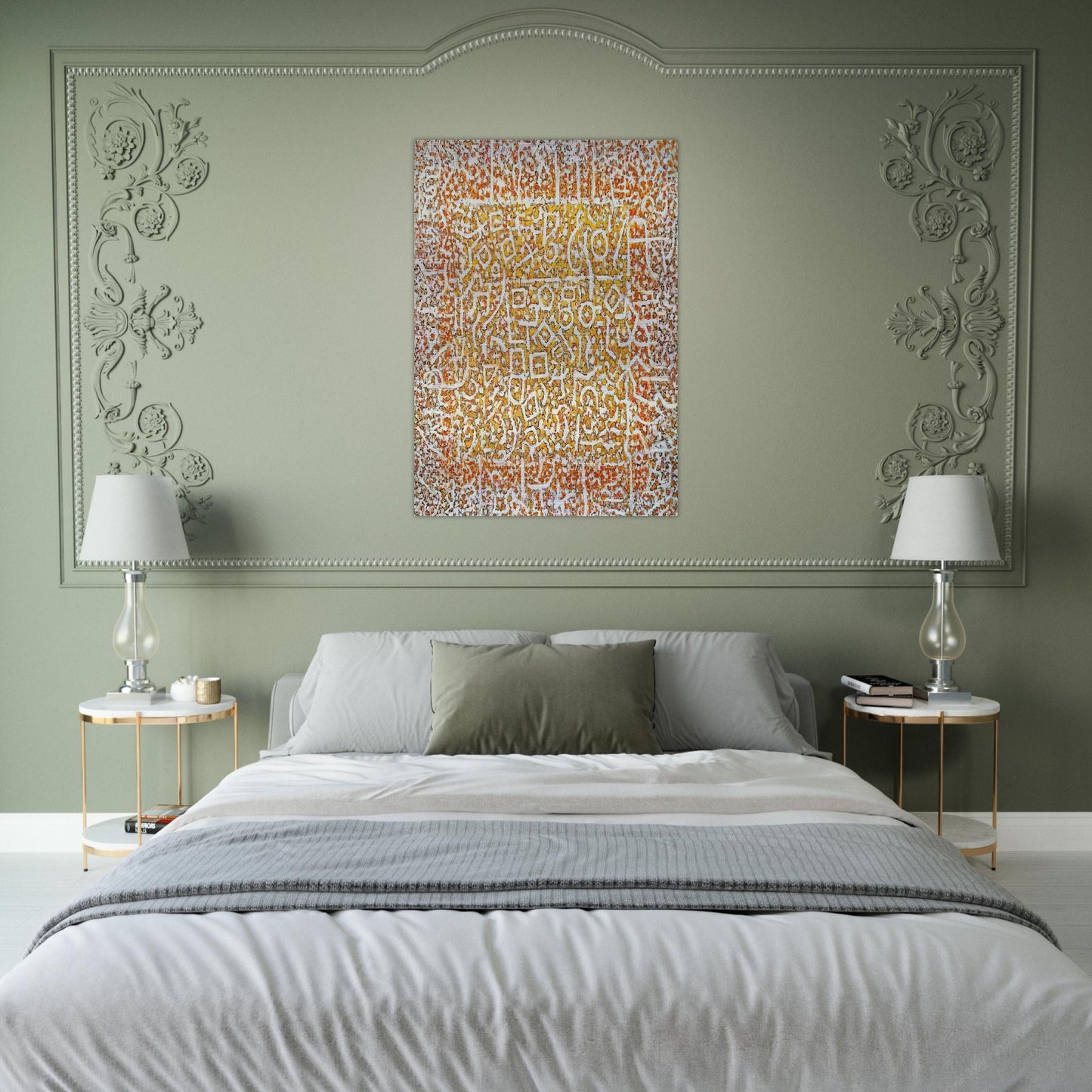 Golden Door - Richard Pousette-Dart Brushed Aluminum Print - 70x100 cm / 28x40 inches | Richard Pousette-Dart Aluminum Print | Richard Pousette-Dart Prints