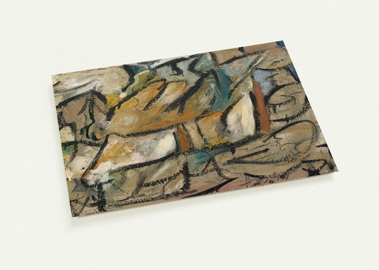 August Weather, 1951- By Helen Frankenthaler Pack of 10 Post Cards | Helen Frankenthaler Post Cards | A6 (10.5 x 14.8 cm) - 4.1 x 5.8 inches