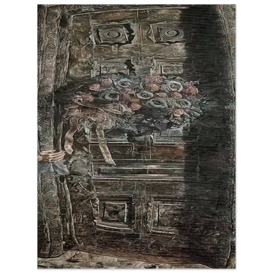 Ivan Albright - THE DOOR 1941  75x100 cm / 30x40inches Fine Art Poster