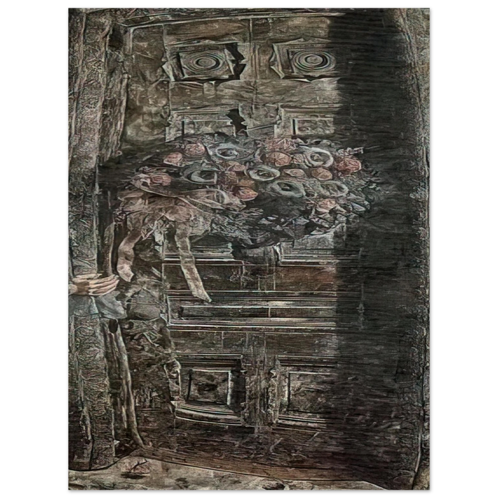 Ivan Albright - THE DOOR 1941  75x100 cm / 30x40inches Fine Art Poster