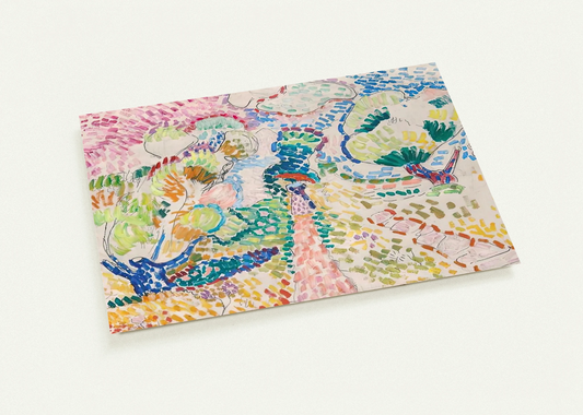 MADAME MATISSE IN THE OLIVE GROVE 1905 By Henri Matisse Pack of 10 Post Cards | Henri Matisse Post Cards | A6 (10.5 x 14.8 cm) - 4.1 x 5.8 inches