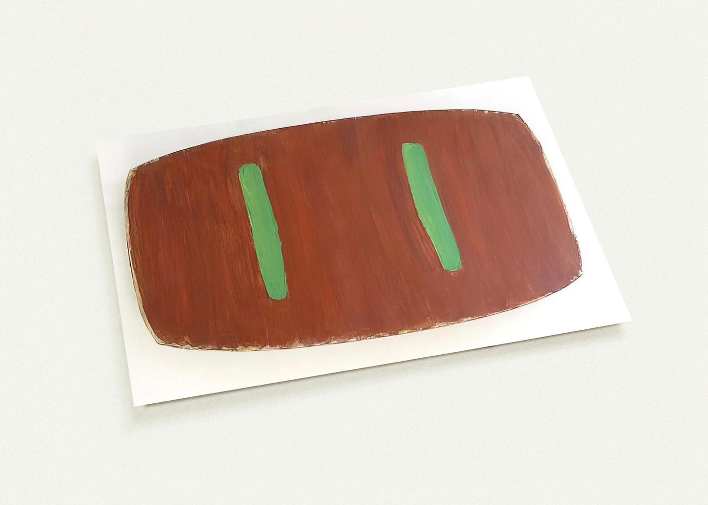 Lure II - 1976 By Ron Gorchov Pack of 10 Post Cards | Ron Gorchov Post Cards | A6 (10.5 x 14.8 cm) - 4.1 x 5.8 inches