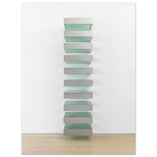 Donald Judd - Untitled Bernstein 89-1 - 1989  75x100 cm / 30x40inches Fine Art Poster