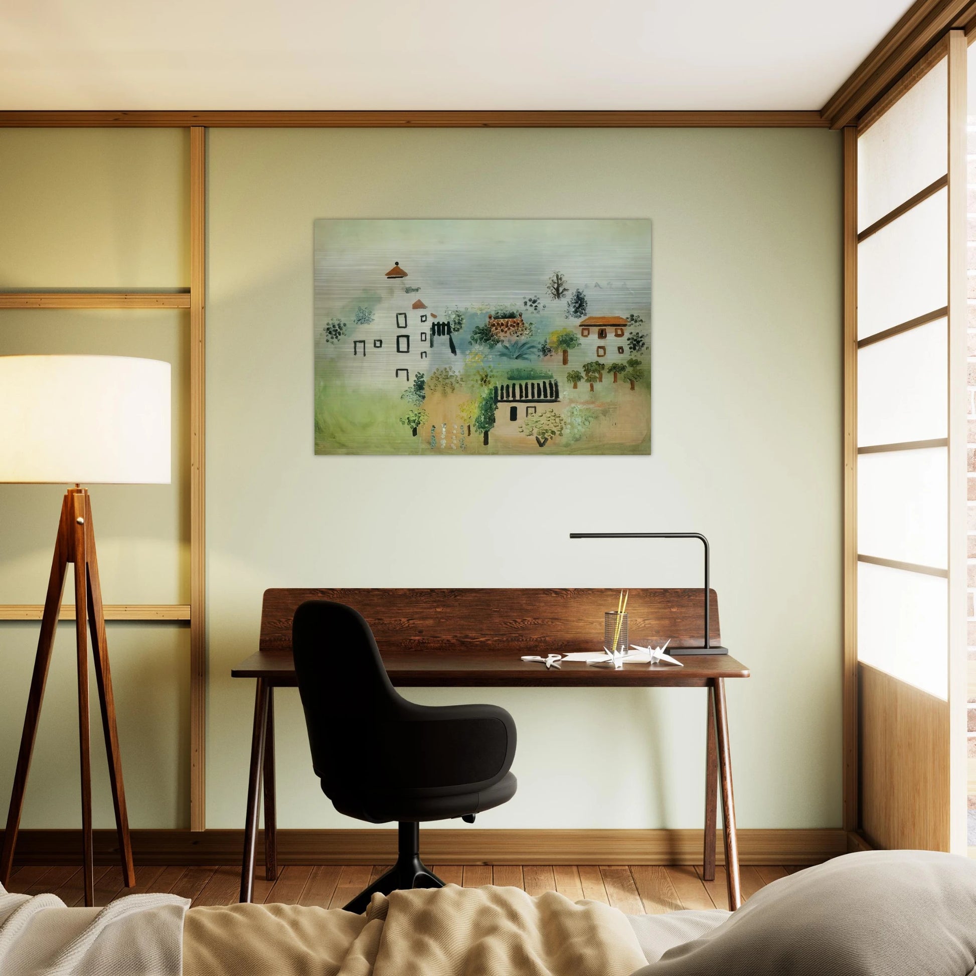 Landscape - Pablo Picasso Brushed Aluminum Print - 70x100 cm / 28x40 inches | Pablo Picasso Aluminum Print | Pablo Picasso Prints