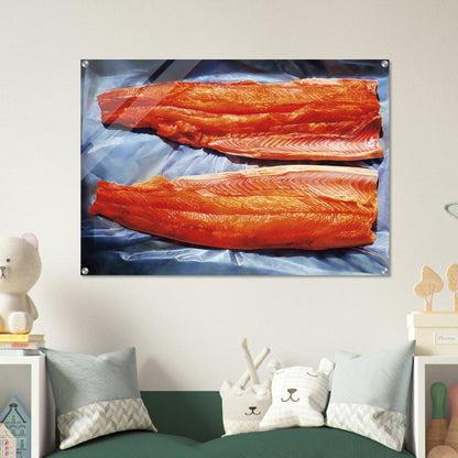 Split Grilse - 1979 - Mary Pratt Acrylic Print - 70x100 cm / 28x40″ inches