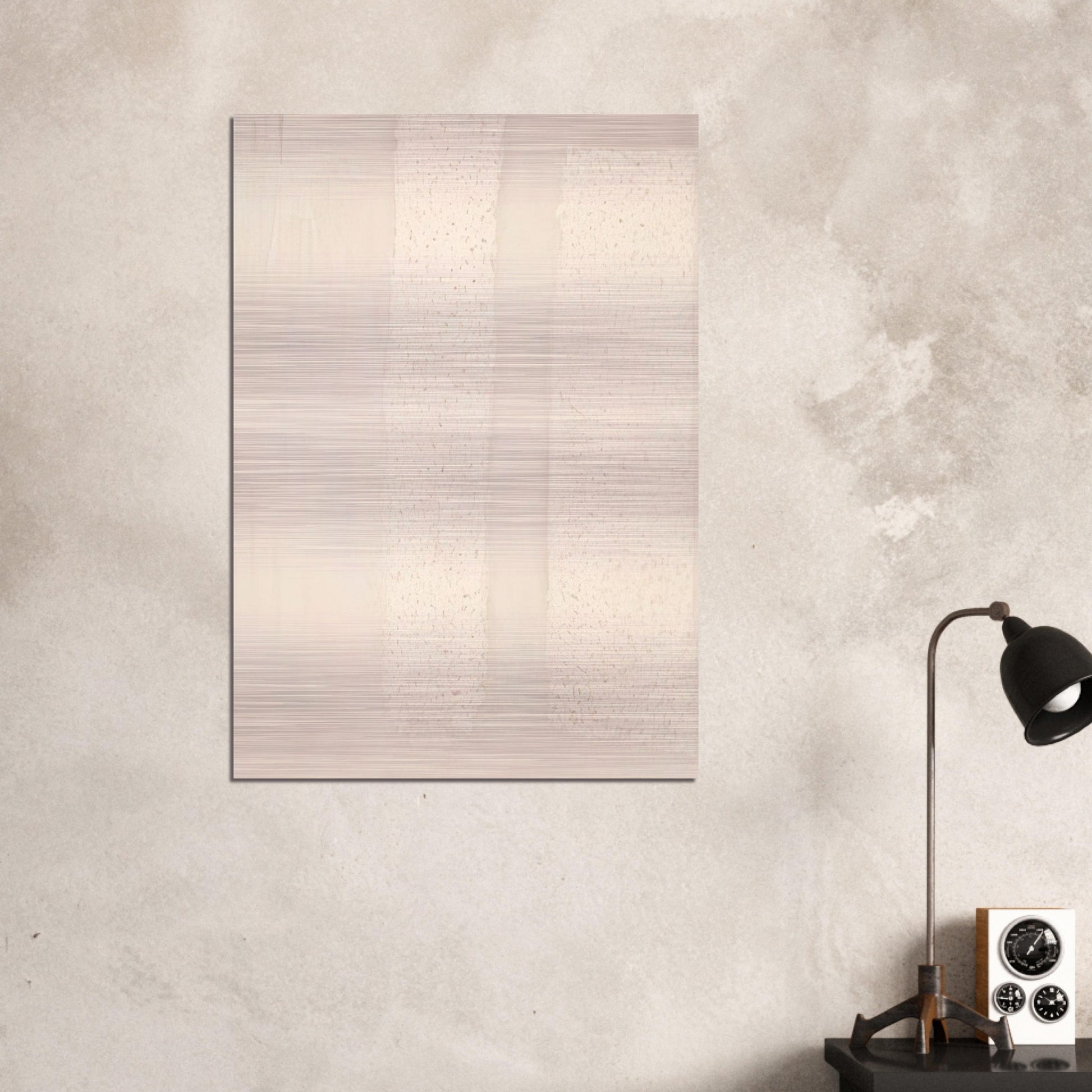 Manual - Robert Ryman Brushed Aluminum Print - 70x100 cm / 28x40 inches | Robert Ryman Aluminum Print | Robert Ryman Prints