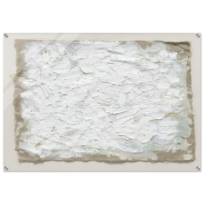 Untitled - 1961 - Robert Ryman Acrylic Print - 70x100 cm / 28x40″ inches | Robert Ryman Wall Art | Robert Ryman Prints